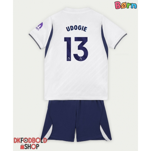 Tottenham Hotspur Destiny Udogie #13 Hjemmebanesæt Børn 2026-27 Kort ærmer (+ korte bukser)